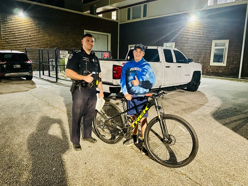 stolen bike report to police